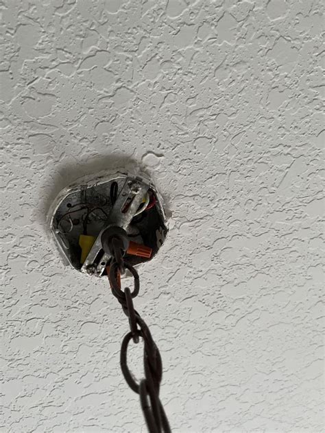 shallow box sticking out of ceiling